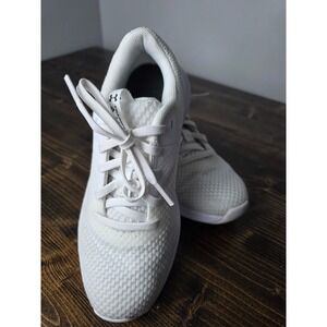 Under Armour UA Women's Charged Aurora 2 White 3025060-100 Size W 5.5